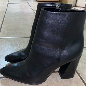 Black ankle boots